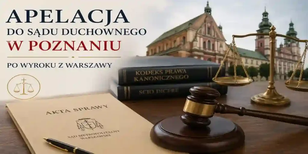 Apelacja do Sądu Duchownego w Poznaniu po wyroku z Warszawy