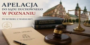 Apelacja do Sądu Duchownego w Poznaniu po wyroku z Warszawy