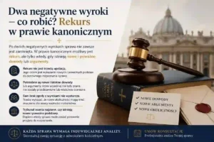 Rekurs w prawie kanonicznym po dwóch negatywnych wyrokach sądu kościelnego